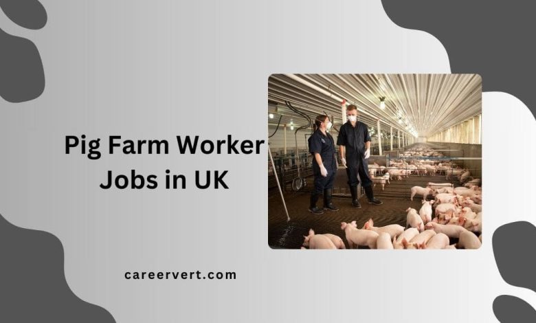 Pig Farm Worker Jobs in UK