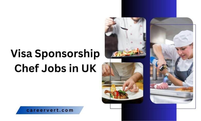 Visa Sponsorship Chef Jobs in UK