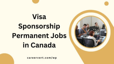 Visa Sponsorship Permanent Jobs in Canada