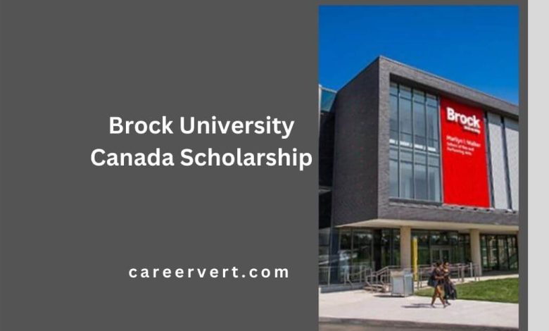 Brock University Canada Scholarship