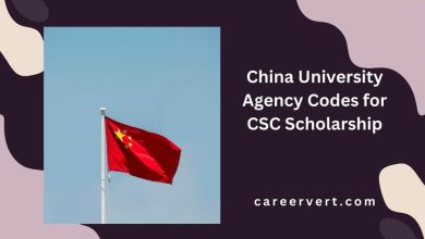 China University Agency Codes for CSC Scholarship