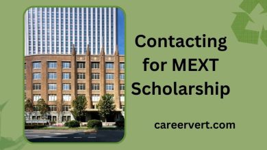 Contacting for MEXT Scholarship