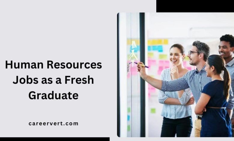 Human Resources Jobs as a Fresh Graduate