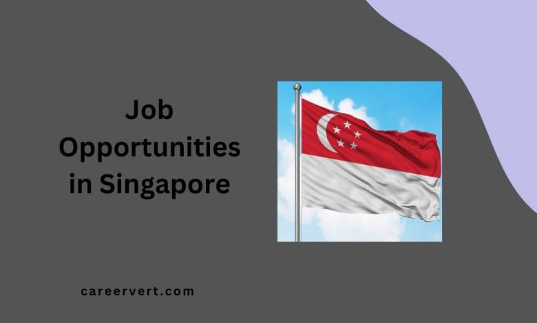 Job Opportunities in Singapore