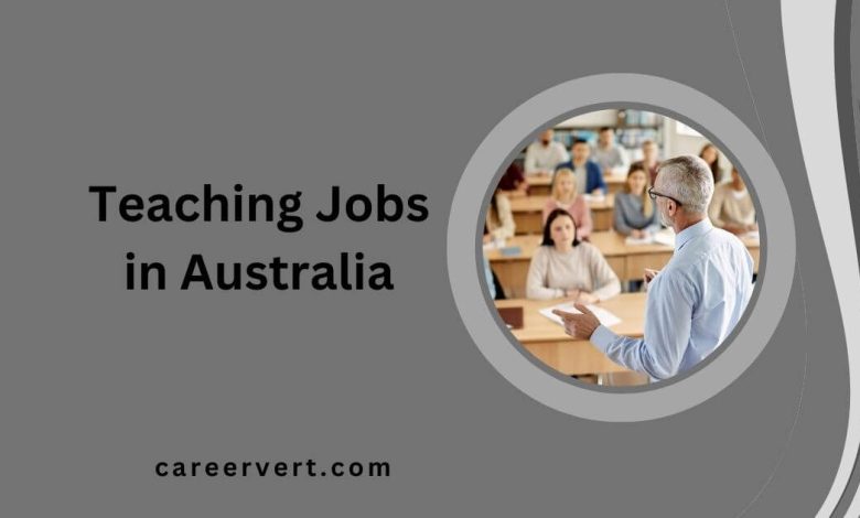 Teaching Jobs in Australia