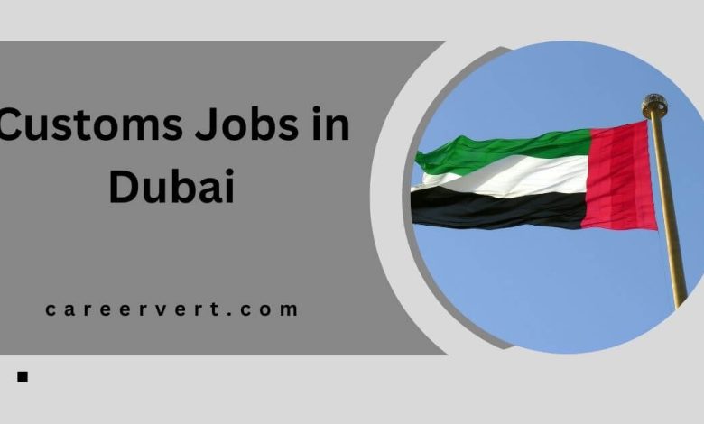 Customs Jobs in Dubai