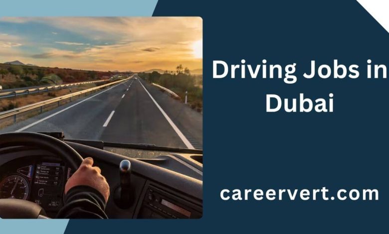 Driving Jobs in Dubai