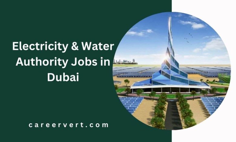 Electricity & Water Authority Jobs in Dubai