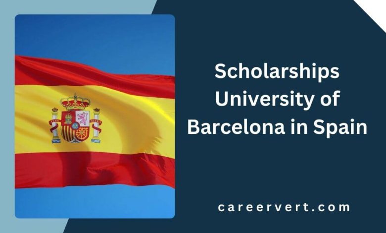 Scholarships University of Barcelona in Spain