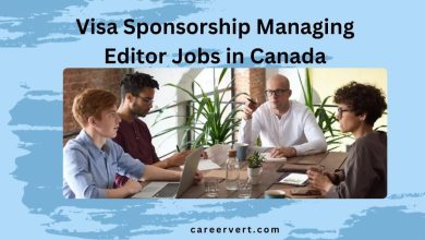 Visa Sponsorship Managing Editor Jobs in Canada