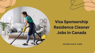 Visa Sponsorship Residence Cleaner Jobs in Canada