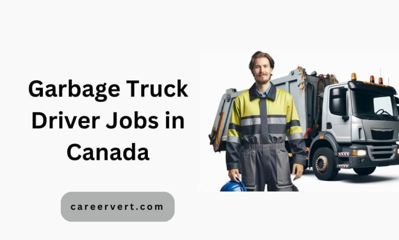 Garbage Truck Driver Jobs in Canada