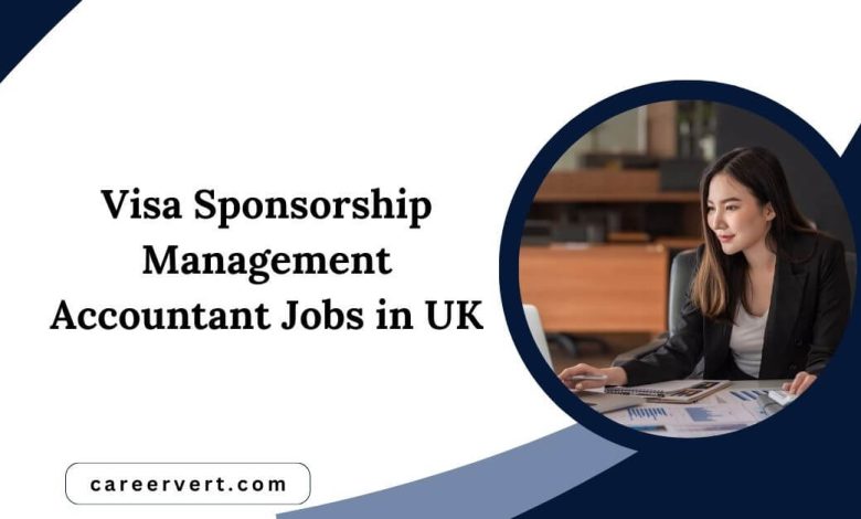 Visa Sponsorship Management Accountant Jobs in UK