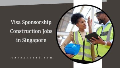Visa Sponsorship Construction Jobs in Singapore